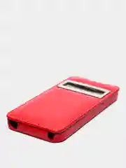 Красный чехол книжка Melkco Jacka ID Type для Apple iPhone 5/iPhone 5S/iPhone SE