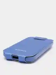 Синий чехол книжка для Samsung Galaxy S4 Mini