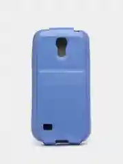 Синий чехол книжка для Samsung Galaxy S4 Mini