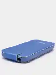 Синий чехол книжка для Samsung Galaxy S4 Mini