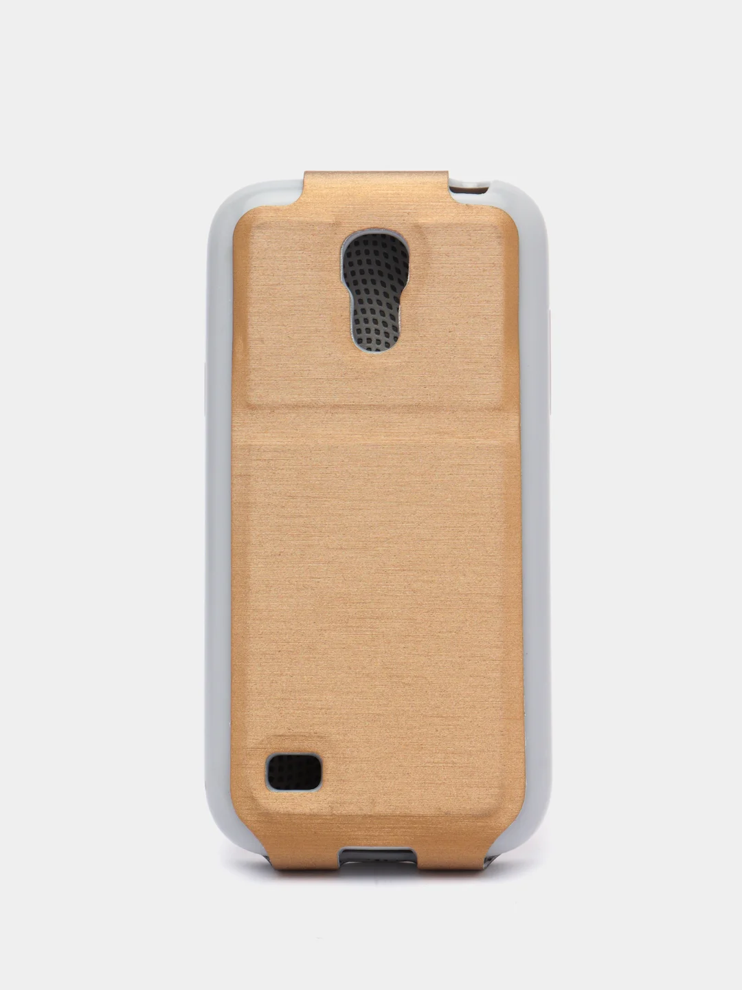 Бронзовый чехол книжка для Samsung Galaxy S4 Mini