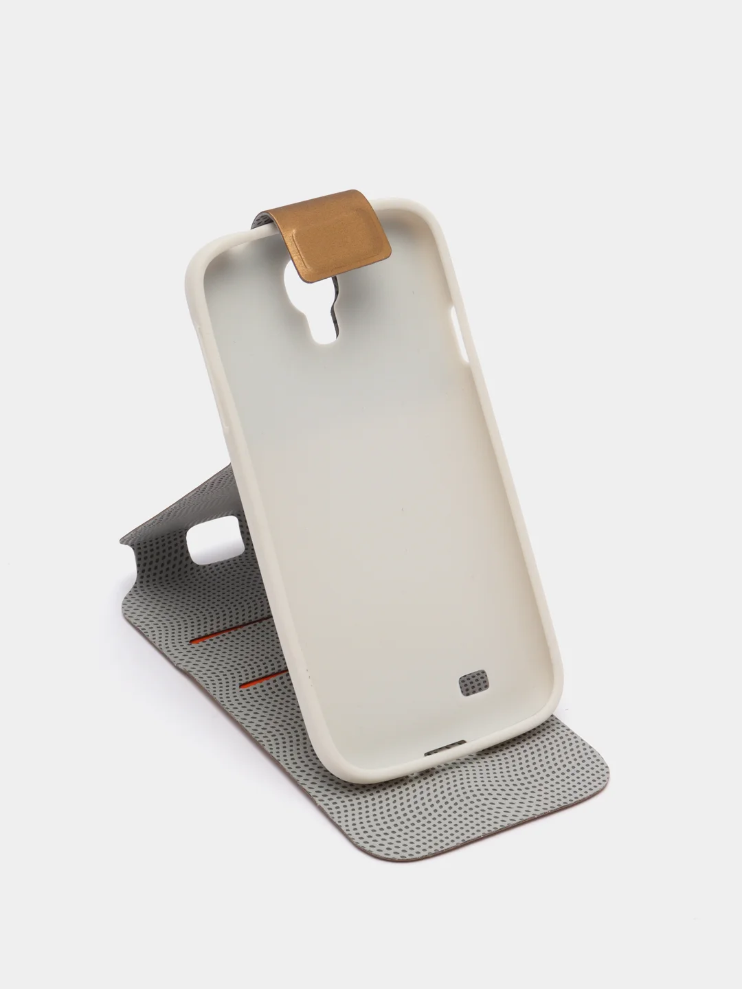 Бронзовый чехол книжка для Samsung Galaxy S4
