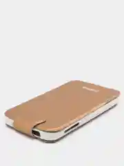 Бронзовый чехол книжка для Samsung Galaxy S4