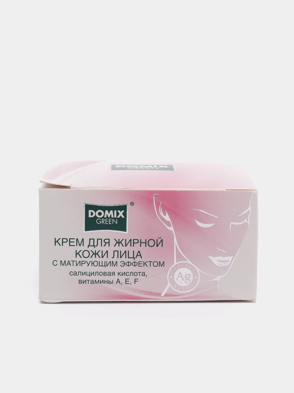Крем для жирной кожи лица с матирующим эффектом с салициловой кислотой, витаминами A, E, F