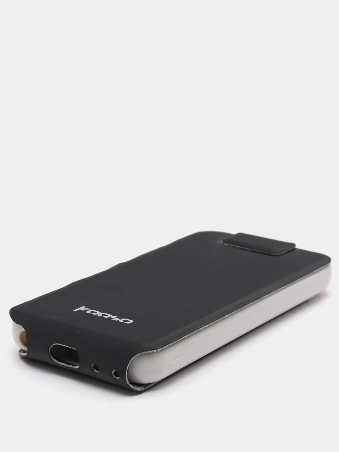 Черный чехол-книжка для iPhone 5, 5S, SE