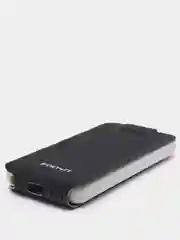 Черный чехол-книжка для iPhone 5, 5S, SE
