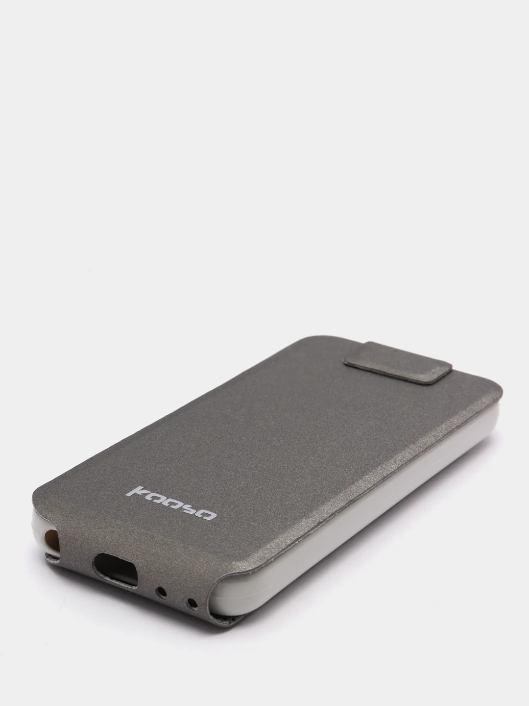 Хром чехол-книжка для iPhone 5, 5S, SE