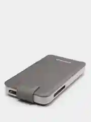Хром чехол-книжка для iPhone 5, 5S, SE