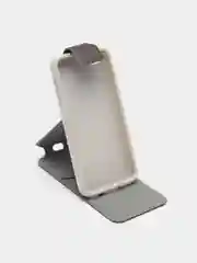 Хром чехол-книжка для iPhone 5, 5S, SE