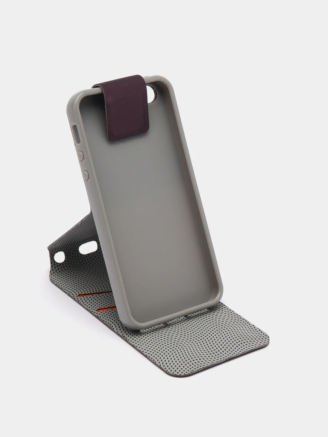 Аметистовый чехол-книжка для iPhone 5, 5S, SE