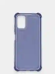 Чехол прозрачный Samsung Galaxy A03s противоударный плотный неоновый с оттенком