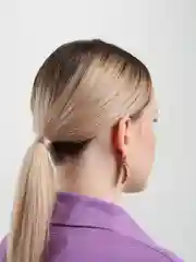 Серьги подвески два диска Glikeriya
