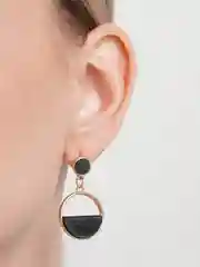 Черный серьги Jilo