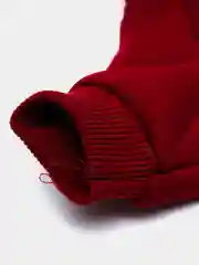 Красный толстовка с капюшоном для собак и кошек, одежда, костюм