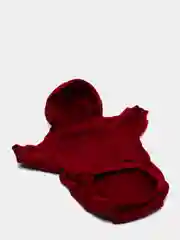 Красный толстовка с капюшоном для собак и кошек, одежда, костюм