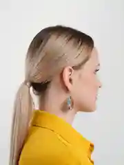 Серьги круглые