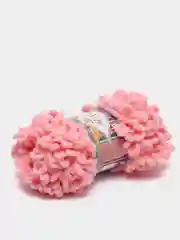 Розовый puffy Fine Alize пряжа маленькими петельками