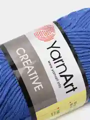 Синий пряжа  YarnArt  Creative 100% Хлопок  50г 85м