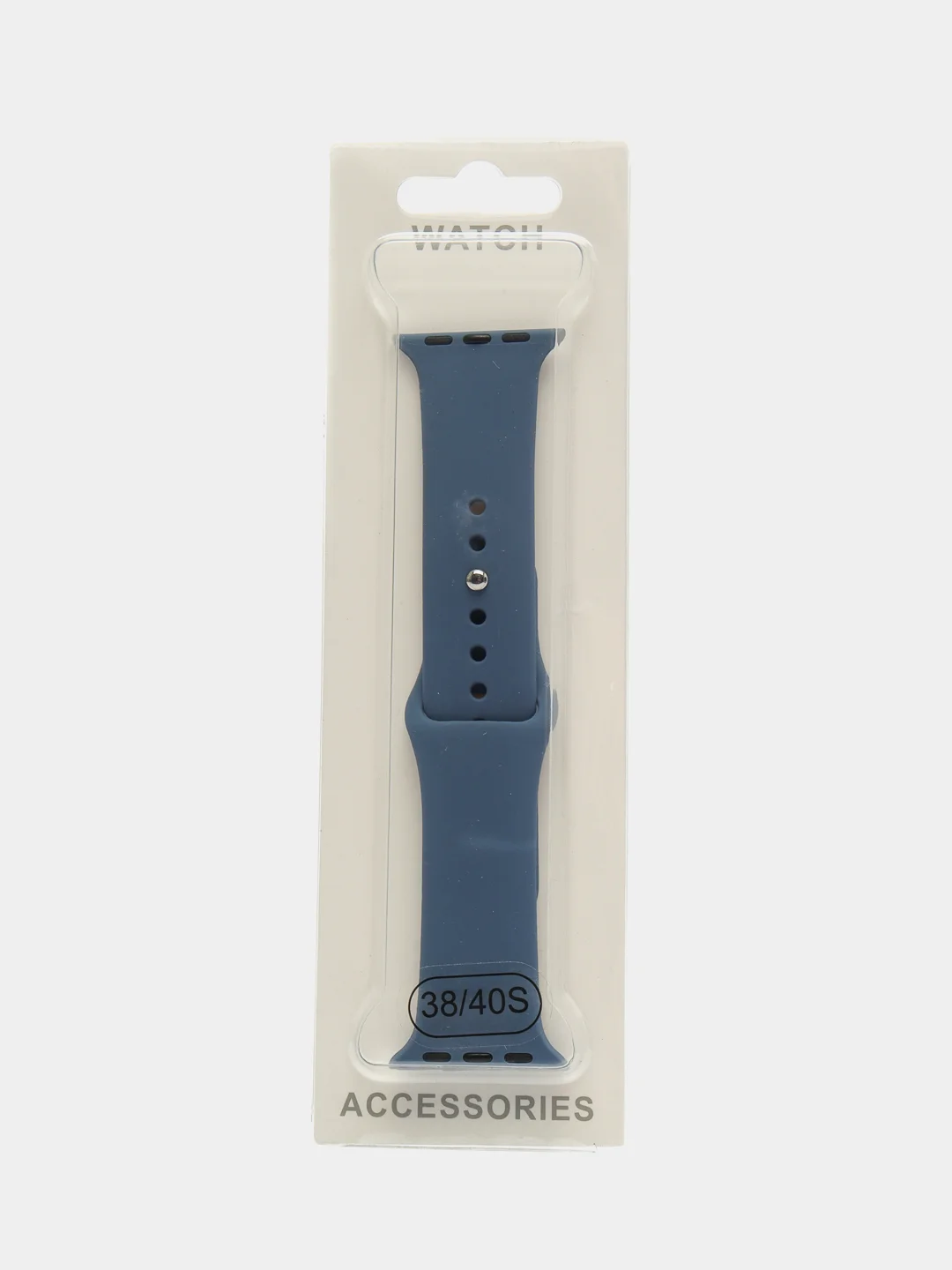 Морской ремешок для Apple Watch, силиконовый