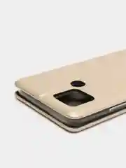 Золотой чехол-книжка для Realme C21 / C21Y, C3 / 5 / 6i, C30 / C30S / С31 / С33 / C35