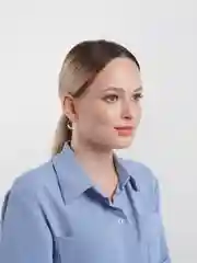 Серьги кольца с жемчугом, сережки Hariessa
