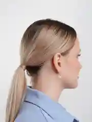 Серьги кольца с жемчугом, сережки Hariessa