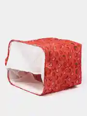 Красный корзина для белья в ванную, органайзер для игрушек, контейнер для вещей