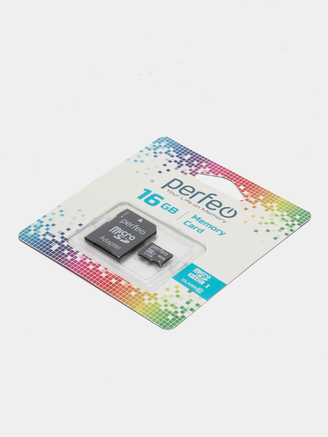 Карта памяти Perfeo microSD 4/8/16/32/64/128 GB с адаптером Class 10