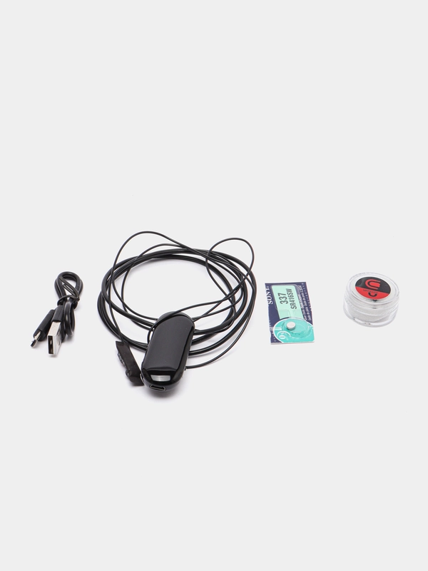 Микронаушник VIP Bluetooth капсульный, с кнопкой пищалкой, капсула 5 мм, для студентов