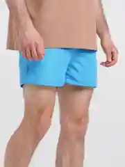 Синий шорты пляжные, мужские, быстросохнущие