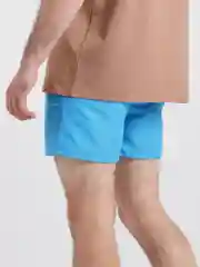 Синий шорты пляжные, мужские, быстросохнущие