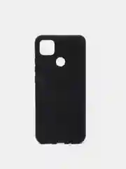 Чехол на Xiaomi Redmi 10A силиконовый, черный, матовый