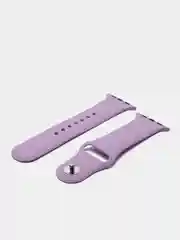 Лавандовый силиконовый ремешок для Apple Watch 3, 4, 5, 6, 7, SE на 38/42/40/44
