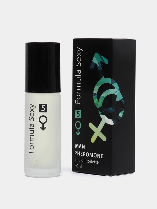 Туалетная вода с феромонами для мужчин "Formula Sexy №5", 30мл