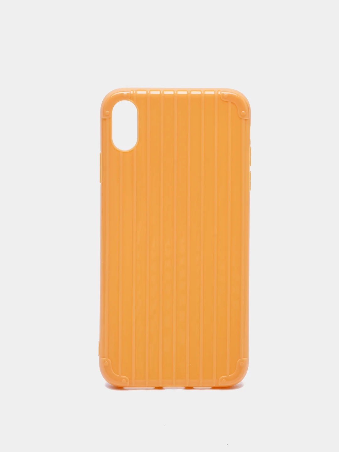 Желтый чехол для iPhone 6 / 6s, 6 / 6s Plus, 7 / 8, 7 / 8 Plus, X / XS, XS MAX, XR, 11, 11 Pro, 11 Pro Max, 8 цветов, силиконовый, ребристый