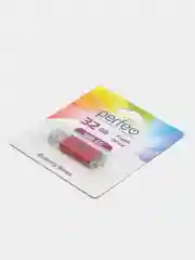 Красный флеш-накопитель Perfeo E01 economy series 4, 8, 16, 32, 64 Гб