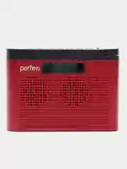 Бордовый радиоприемник цифровой Perfeo Тайга FM+ 66-108МГц