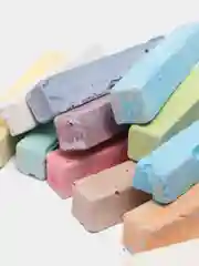 Бежевый меланж мелки цветные, в наборе для рисования на асфальте