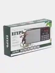 Красный радиоприемник цифровой Perfeo i120 Егерь FM+ 70-108МГц