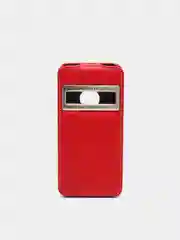 Красный чехол книжка Melkco Jacka ID Type для Apple iPhone 5/iPhone 5S/iPhone SE