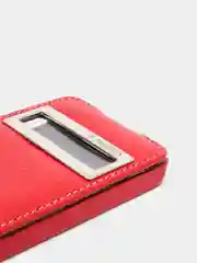 Красный чехол книжка Melkco Jacka ID Type для Apple iPhone 5/iPhone 5S/iPhone SE