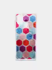 Бирюзовый чехол Samsung Galaxy M31 (Самсунг Галакси М31) переливающийся жидкий с блестками