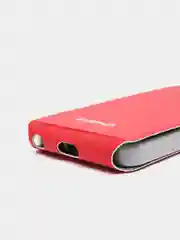 Бордовый чехол-книжка для iPhone 5, 5S, SE