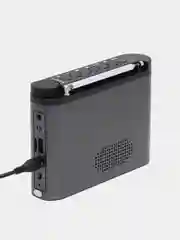 Серый радиоприемник цифровой Perfeo Тайга FM+ 66-108МГц