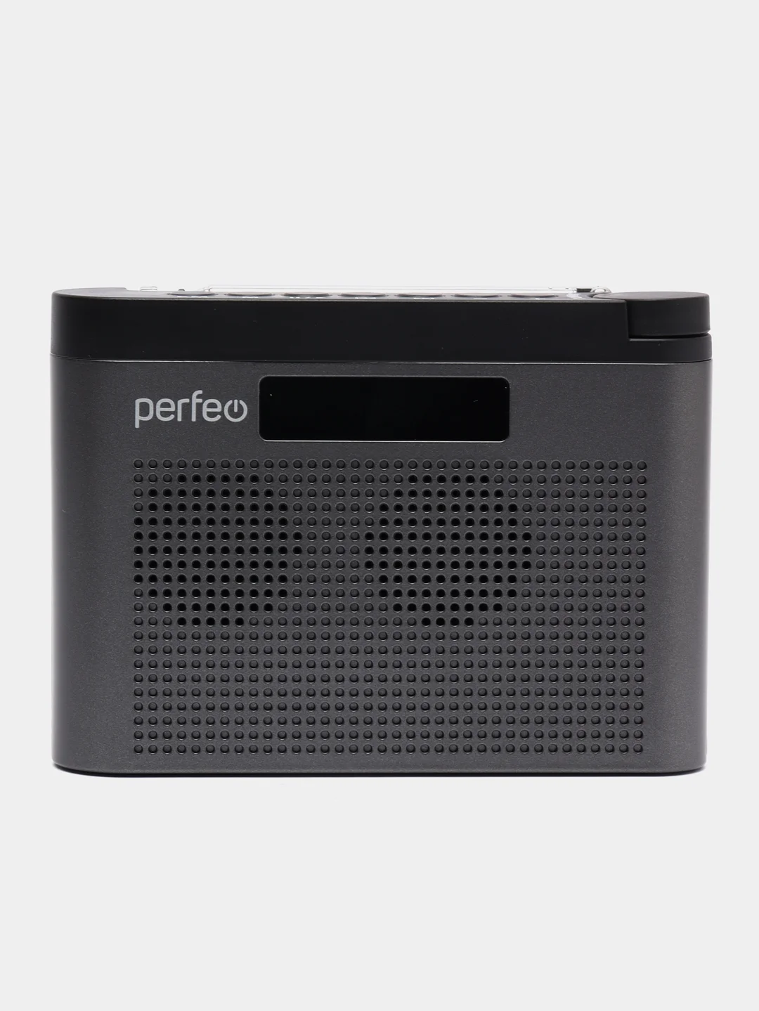 Серый радиоприемник цифровой Perfeo Тайга FM+ 66-108МГц