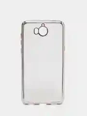 Силиконовый прозрачный чехол с окантовкой Huawei Y5 17