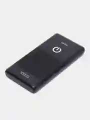 Черный внешний аккумулятор Perfeo 10000 mah + Micro usb /In Micro usb /Out USB 1 А, 2.1A