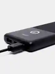 Черный внешний аккумулятор Perfeo 10000 mah + Micro usb /In Micro usb /Out USB 1 А, 2.1A