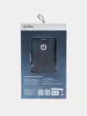 Черный внешний аккумулятор Perfeo 10000 mah + Micro usb /In Micro usb /Out USB 1 А, 2.1A