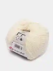 Молочный пряжа YarnArt Jeans, 50 г, 160 м